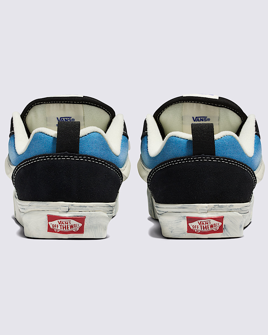 Knu Skool Shoe VANS Wave Washed Blue  Black ALT3