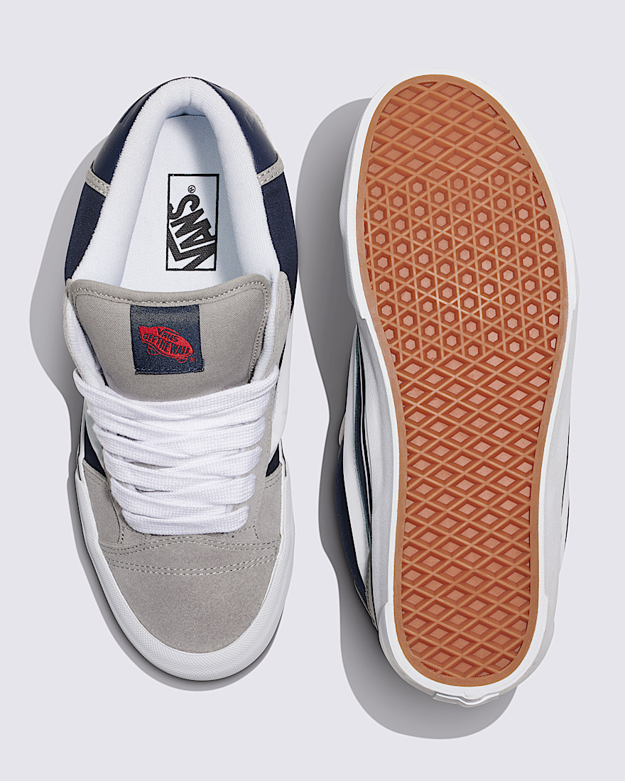 Knu Mid Shoe VANS Drizzle Grey  Navy Blue ALT2