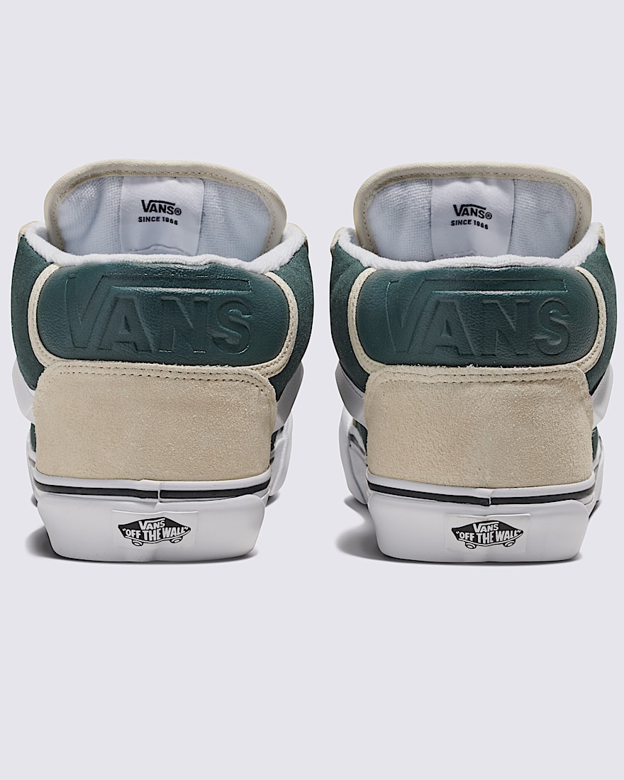 Knu Mid Shoe VANS Turtledove Beige  Dark Green ALT3