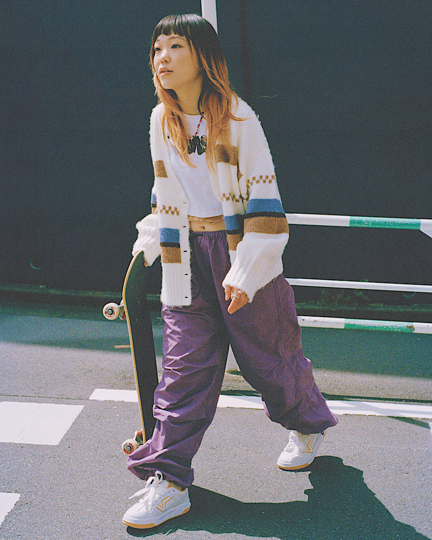 Upland Shoe VANS White  Orange ALT4