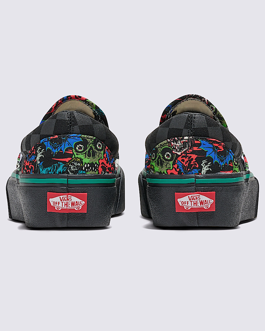 Customs Classic SlipOn Platform Halloween Shoe VANS Customs ALT3