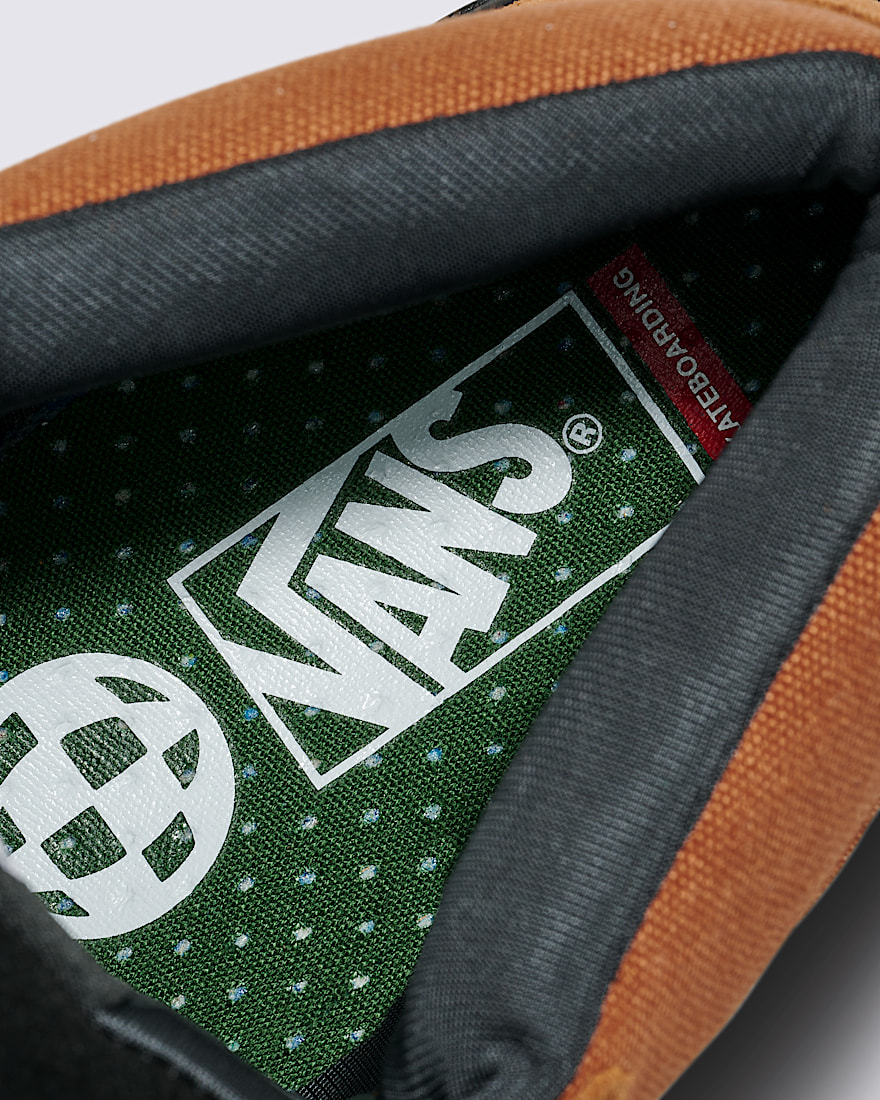 Skate Zahba Mid Shoe VANS Glazed Ginger Brown  Green ALT4