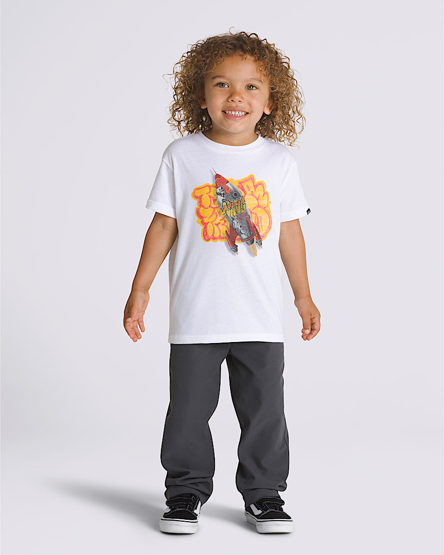 Little Kids Grafitti Rocket T-Shirt