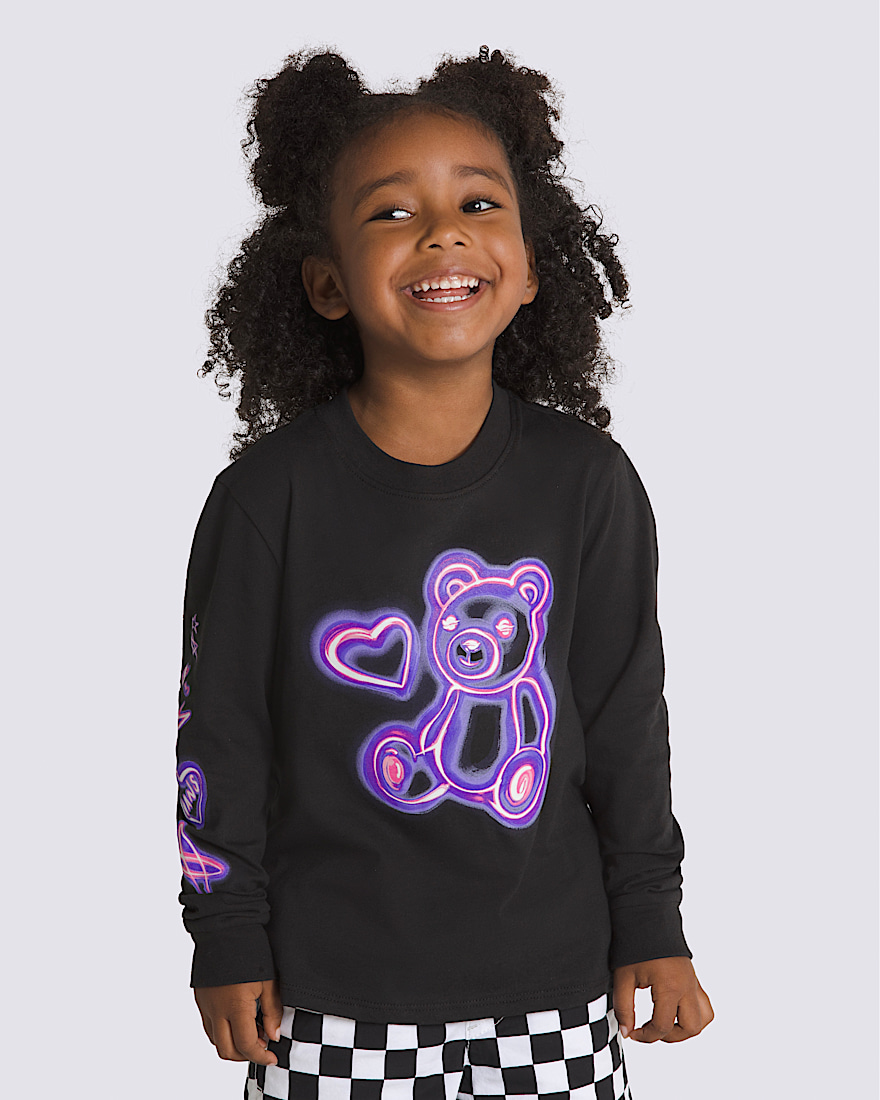 Little Kids Party Long Sleeve T-Shirt
