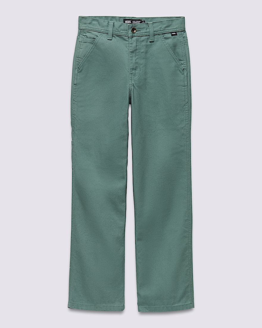 Kids Drill Chore Carpenter Pants - 1