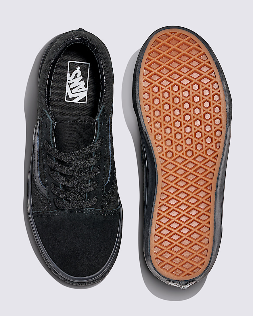 Big Kids Old Skool Shoe VANS Blackout ALT2