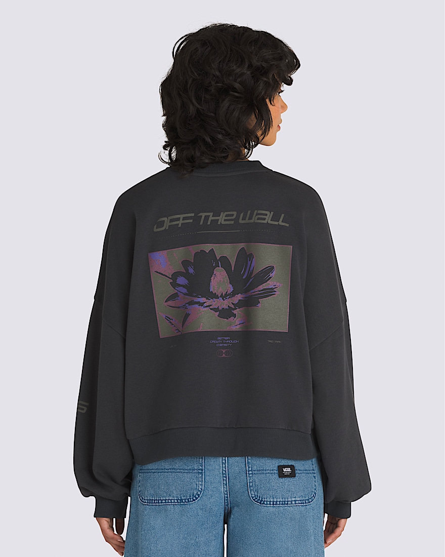 Blossom Loose Crew Sweatshirt