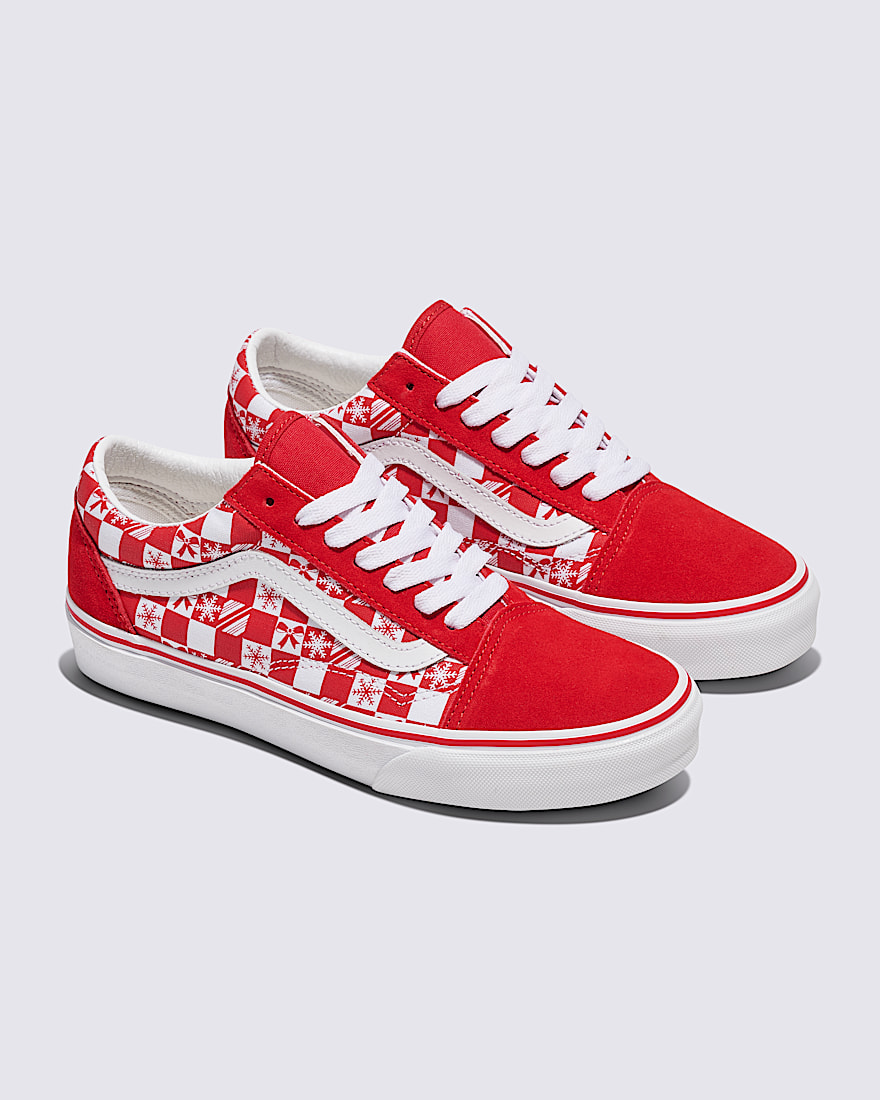 Customs Old Skool Holiday Checkerboard Shoe