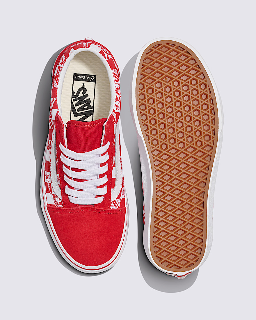 Customs Old Skool Holiday Checkerboard Shoe