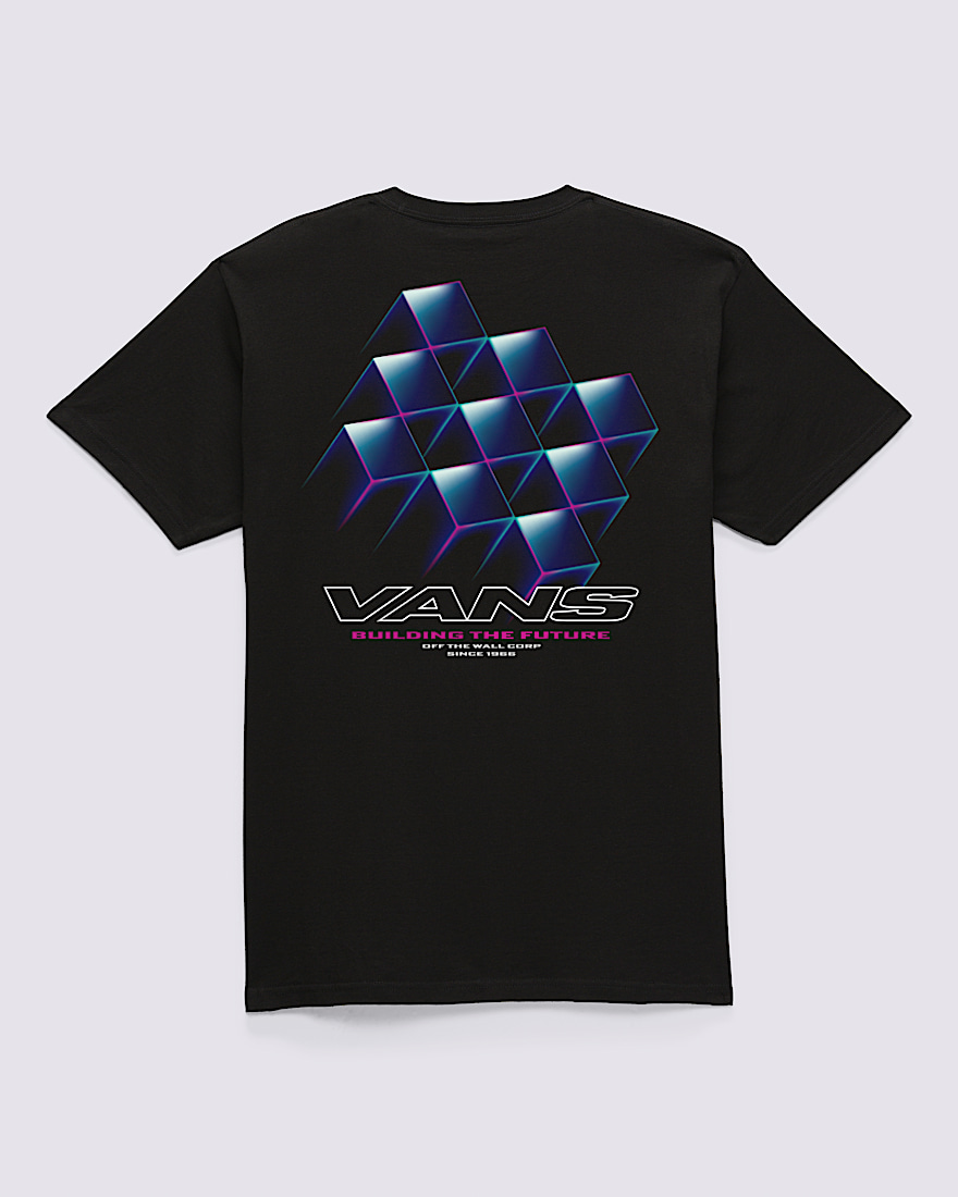Building Block TShirt VANS Black FLATLAY