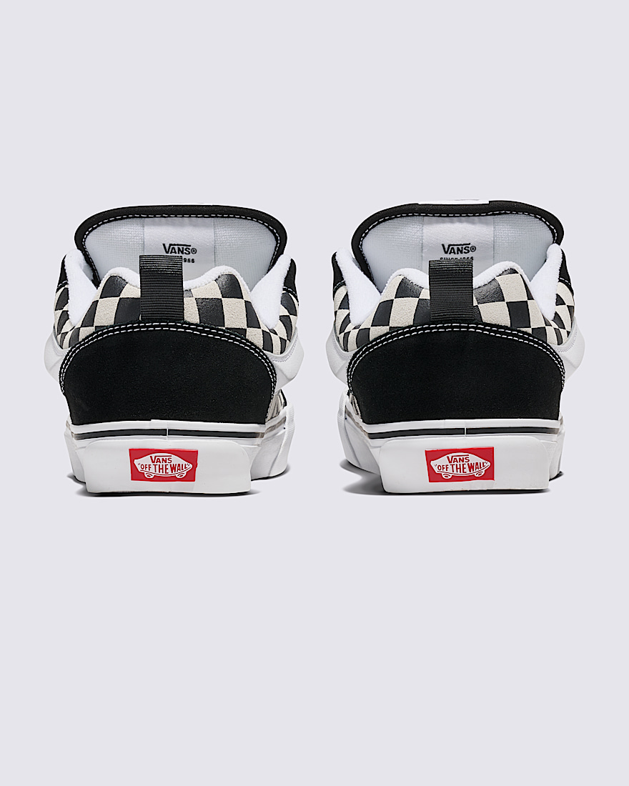 Knu Skool Checkerboard Shoe VANS Checkerboard Black  True White ALT3