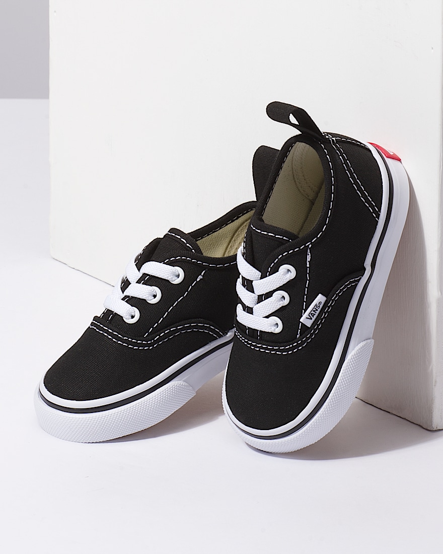 Chaussure Authentic  Toutpetit VANS Noir  Blanc vritable ALT2
