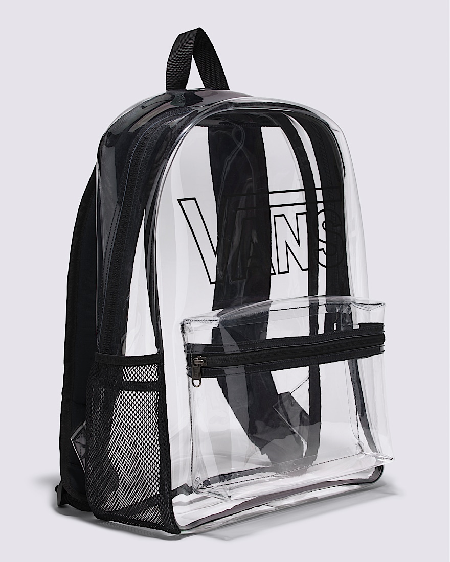 Old Skool Clear Backpack VANS Clear  Black ALT2