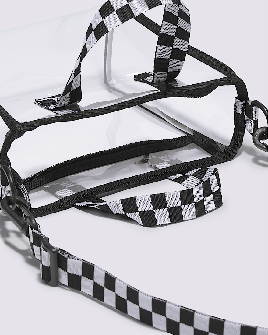 Lil Pergs Tote Clear Bag VANS Clear Black ALT2