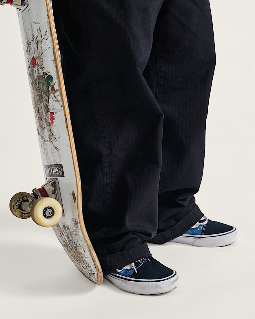 Old Skool Shoe VANS Navy Blue ALT4