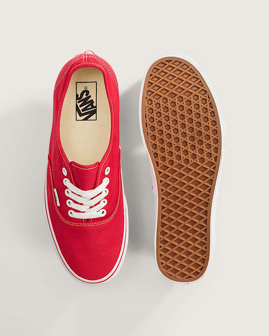 Authentic Shoe VANS Red ALT3