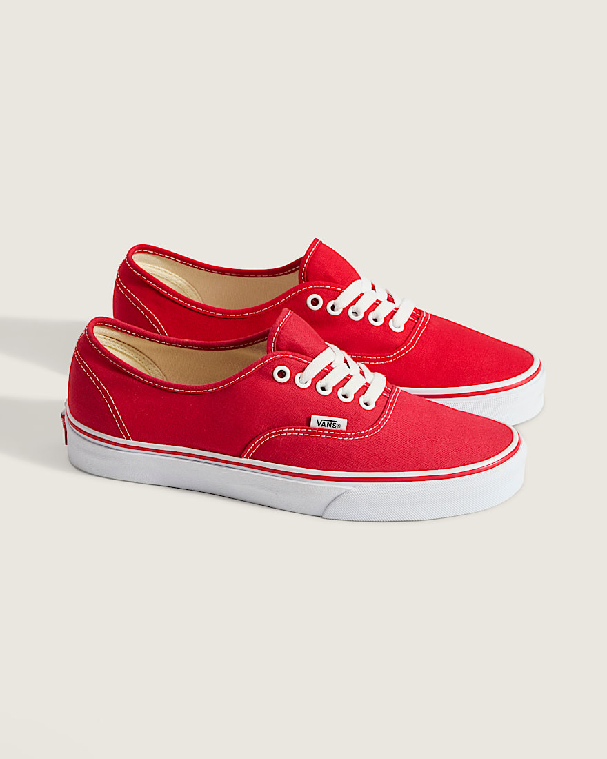 Authentic Shoe VANS Red ALT2