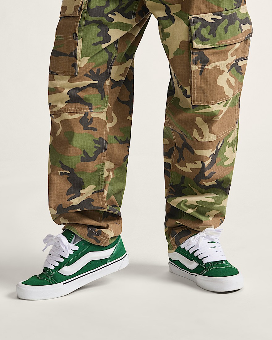 Chaussure Knu Skool VANS Vert Eden ALT1