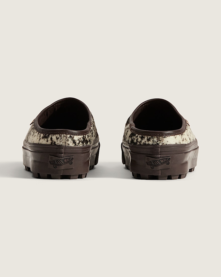 Premium Pony Hair Mule Shoe