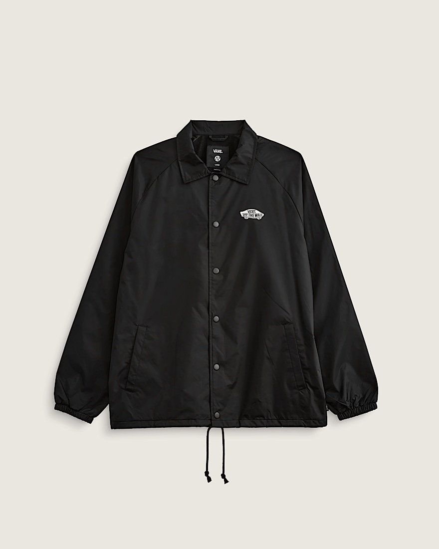 Torrey Windbreaker Jacket VANS Black FLATLAY