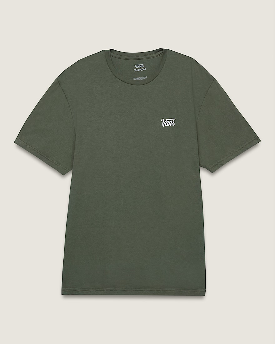 Mini Script Tee VANS Military Green FLATLAY