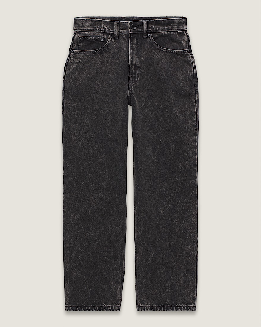 Kids Check-5 Baggy Denim Pants - 1