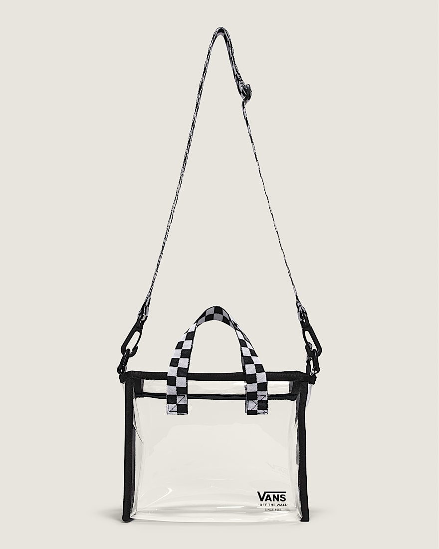Lil Pergs Tote Clear Bag VANS Clear Black HERO