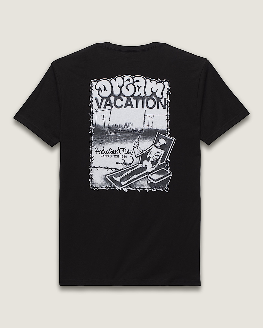 Good Times 66 TShirt VANS Black FLATLAY