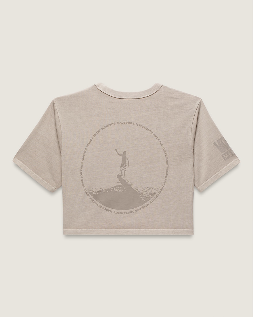 Big Cypress TShirt VANS Warm Grey FLATLAY