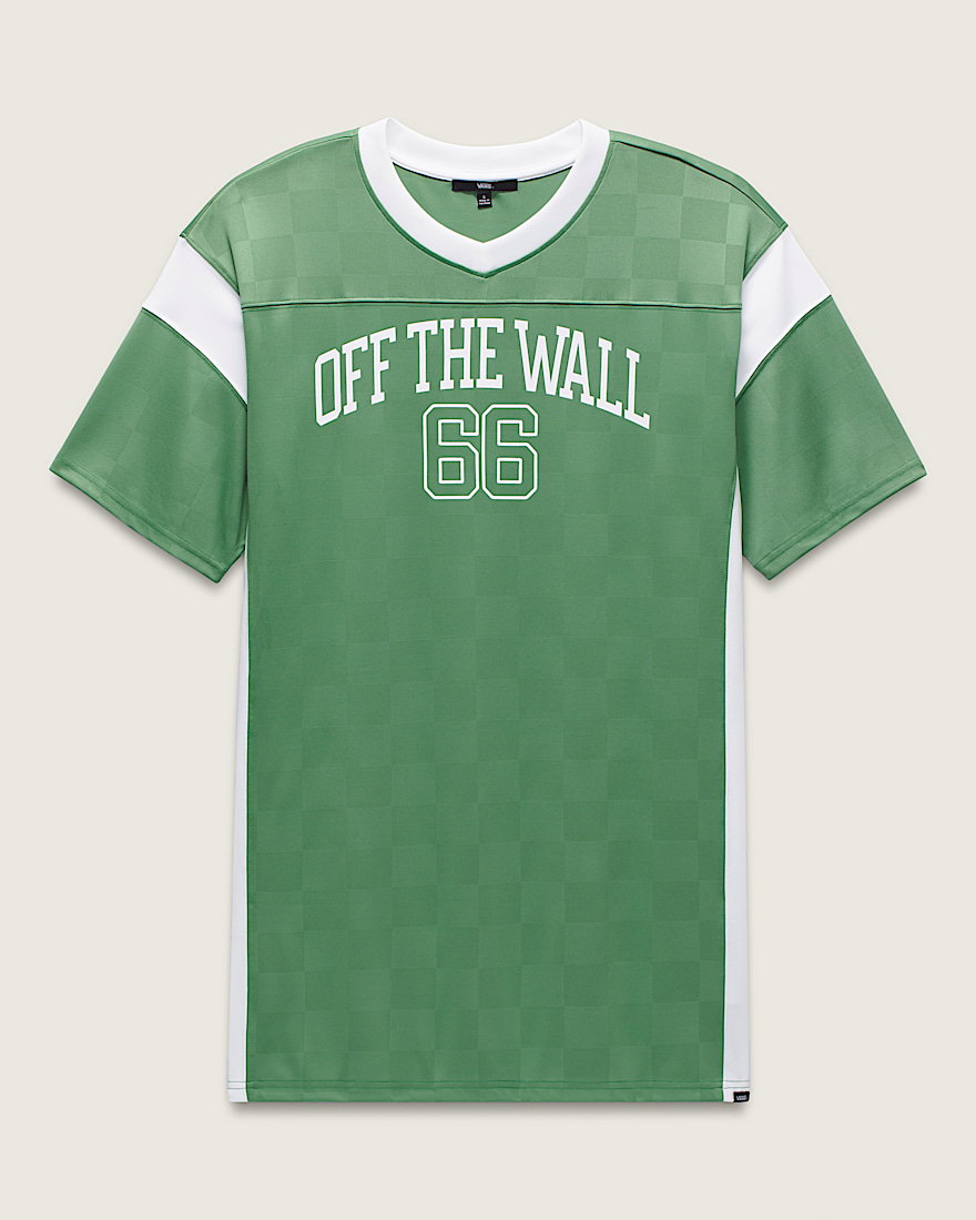 Sixty Sixers Jersey Dress VANS Fairway Green FLATLAY