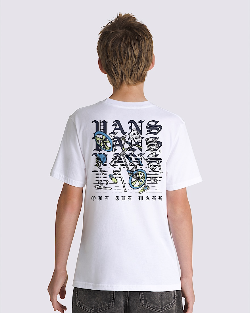 Kids Shattered TShirt VANS White ALT1