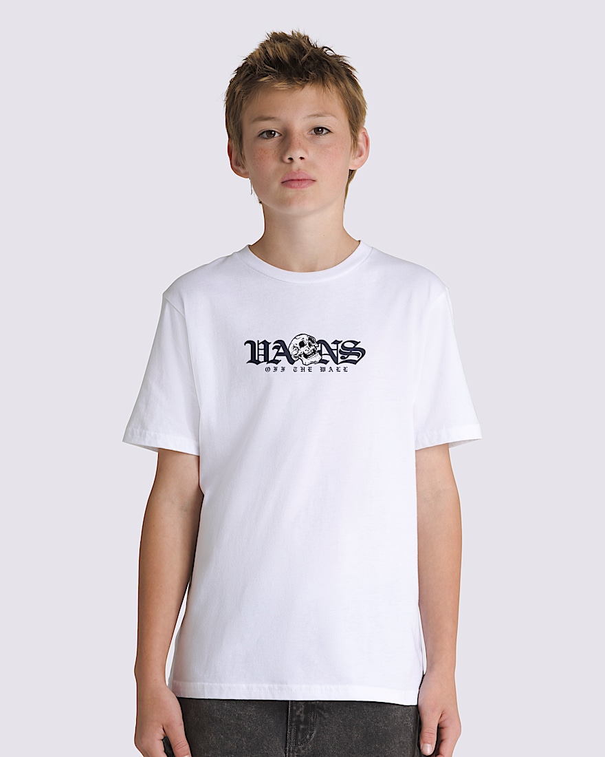 Kids Shattered TShirt VANS White ALT2