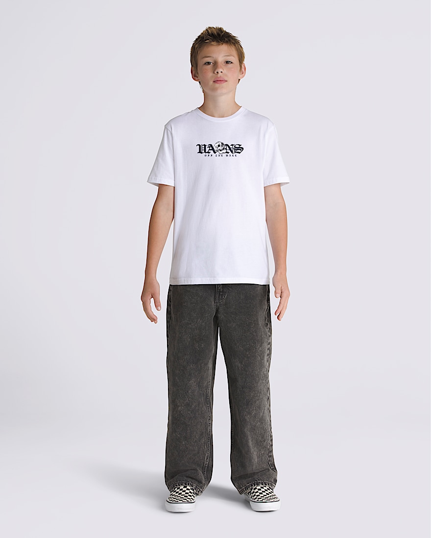 Kids Shattered TShirt VANS White ALT3
