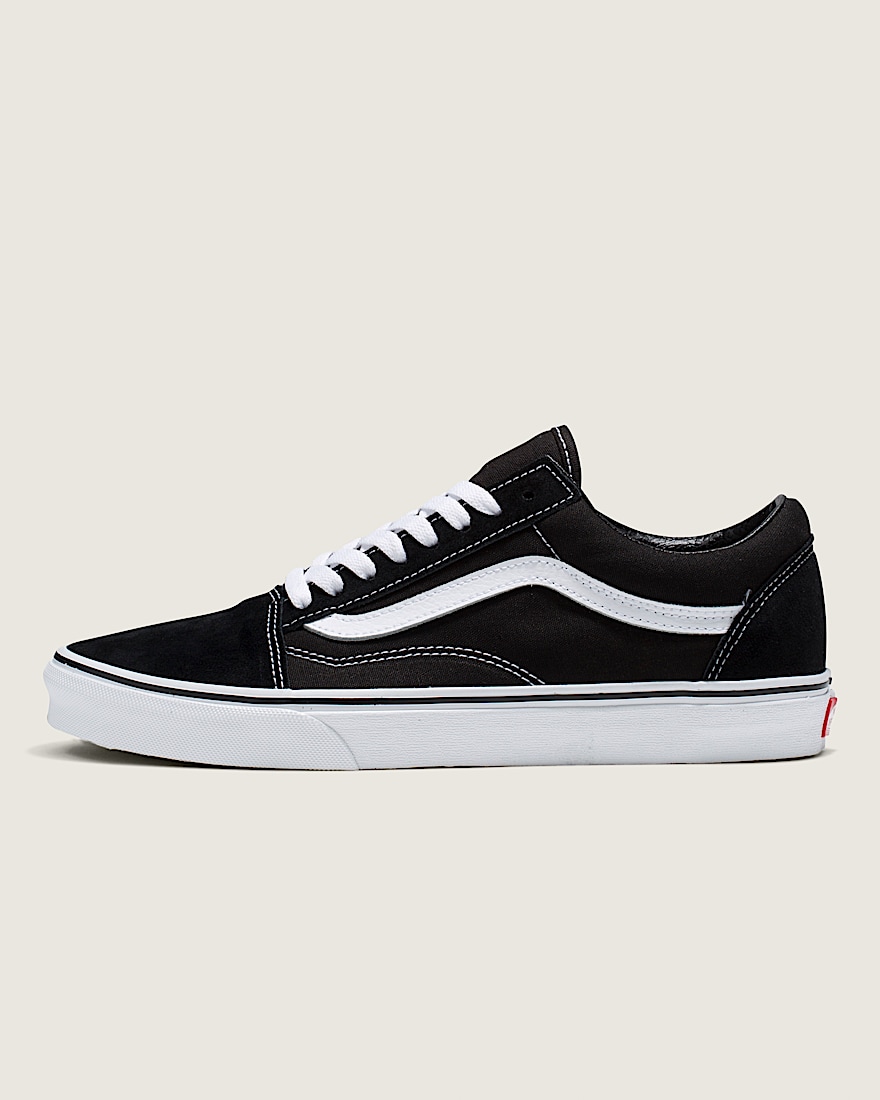 Old Skool Wide Shoe VANS Black True White HERO