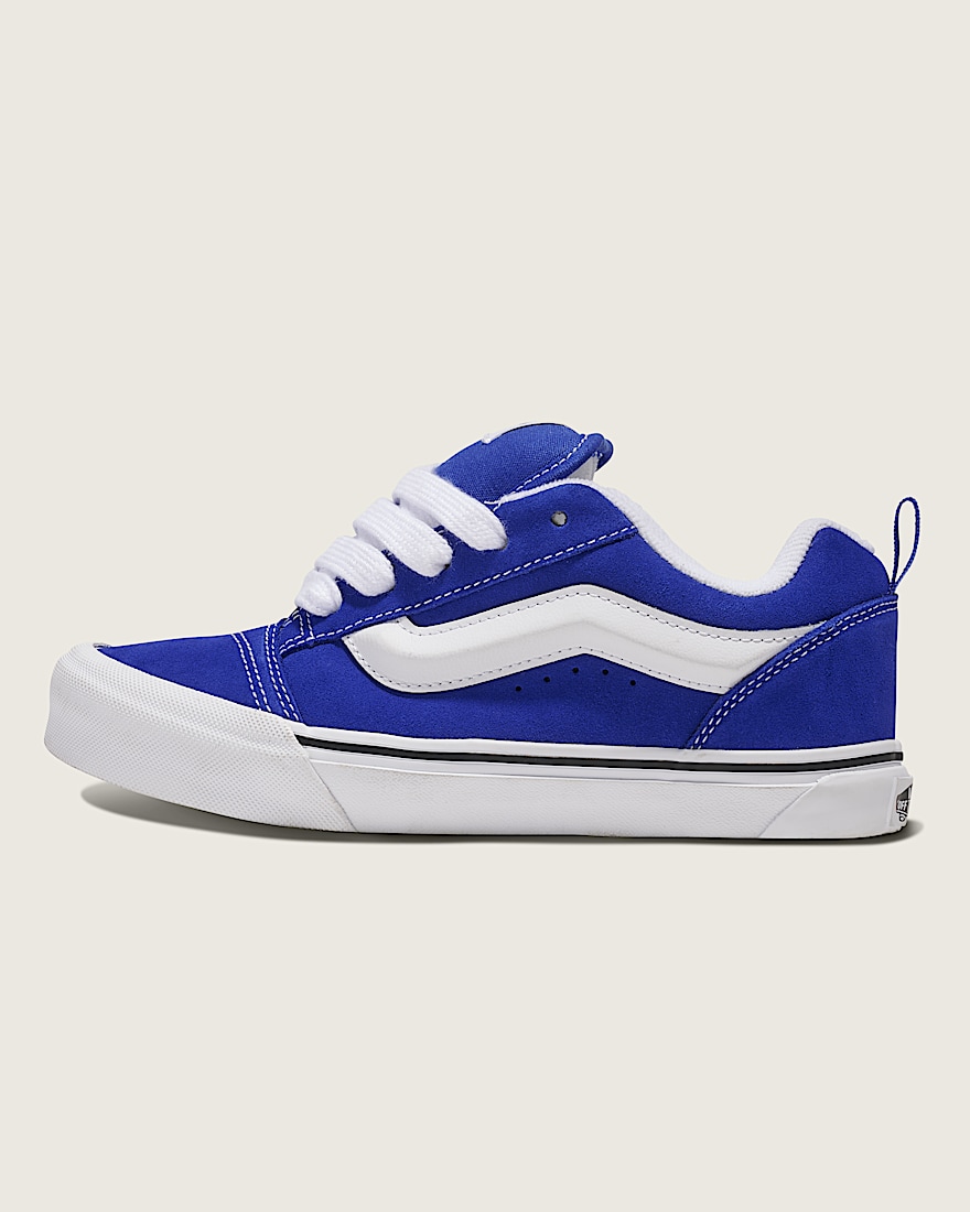 Big Kids Knu Skool Shoe VANS Blue  White HERO