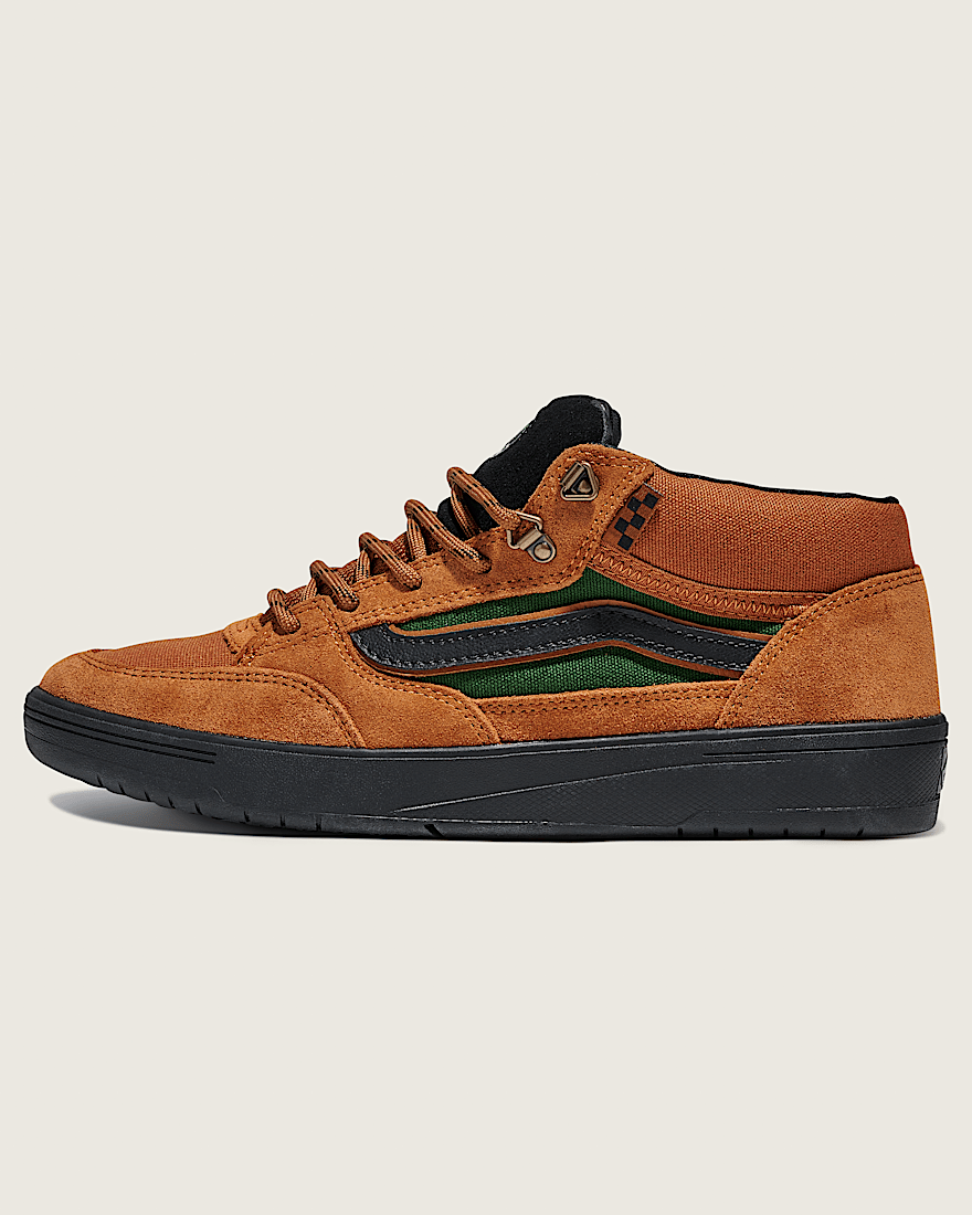 Skate Zahba Mid Shoe VANS Glazed Ginger Brown  Green HERO