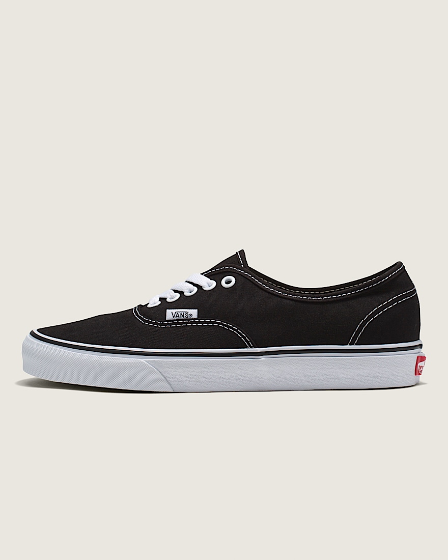 Authentic Wide Shoe VANS Black  White HERO