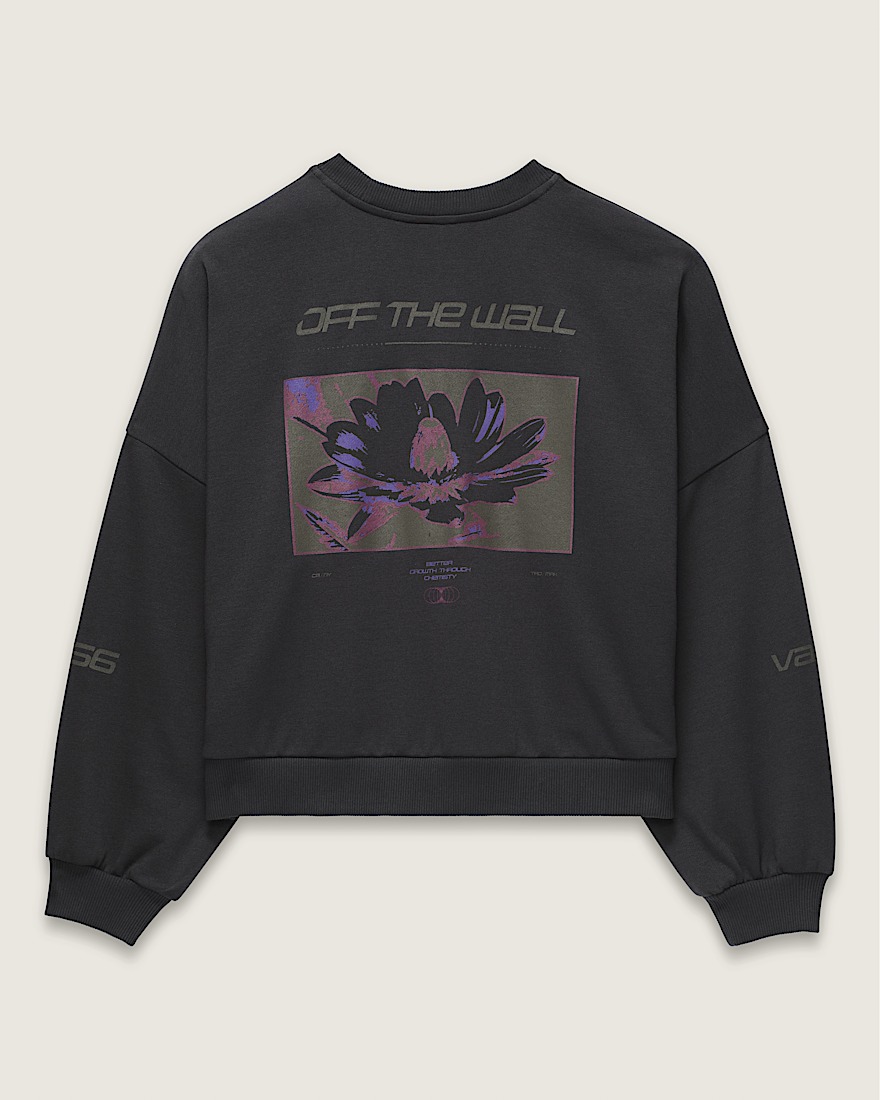 Blossom Loose Crew Sweatshirt - 1