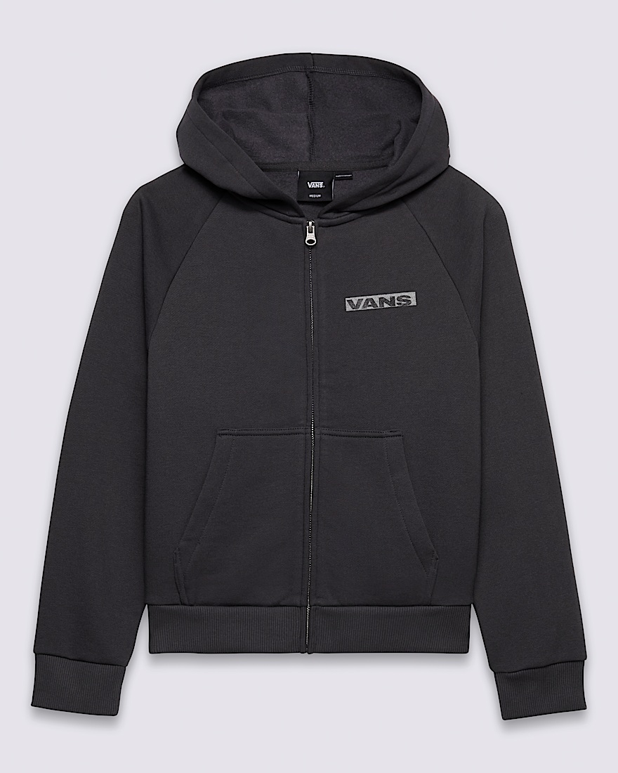 Kids Greatest Hits Zip Hoodie VANS Asphalt Grey ALT3