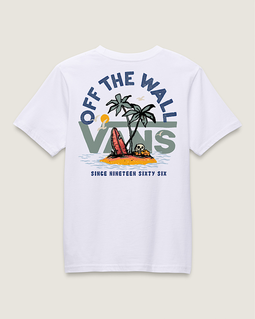 Kids Marooned TShirt VANS White HERO