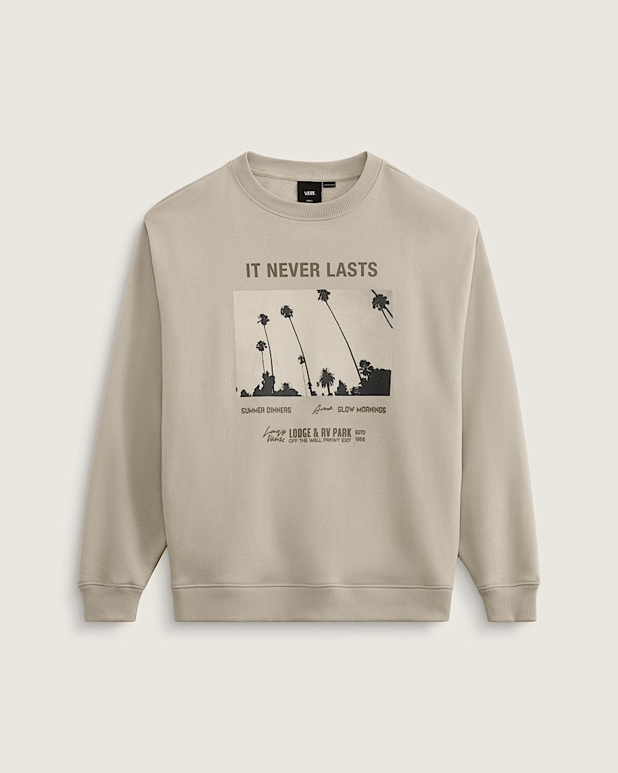 Photo Neverlasting Crew Sweatshirt VANS London Fog Grey HERO