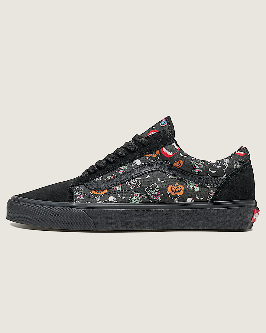 Customs Old Skool Halloween Shoe VANS Customs HERO