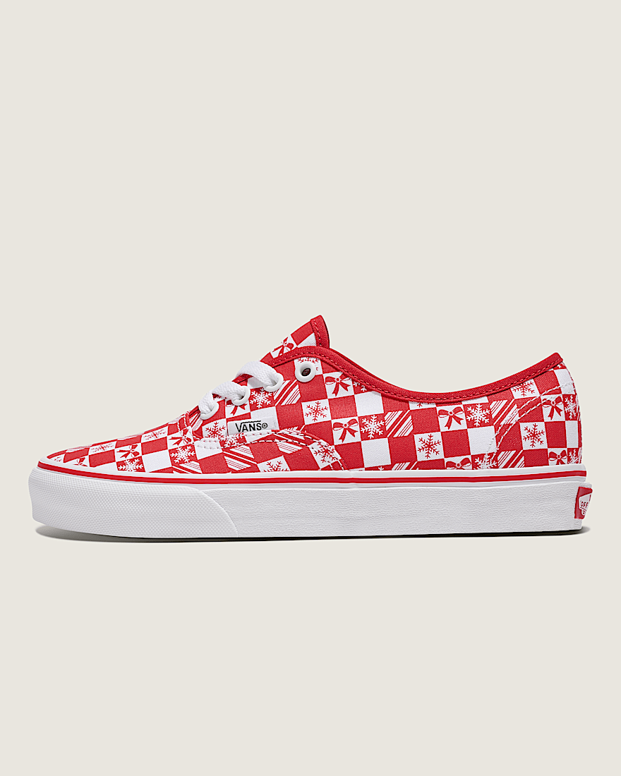 Customs Authentic Holiday Checkerboard Shoe VANS Customs HERO