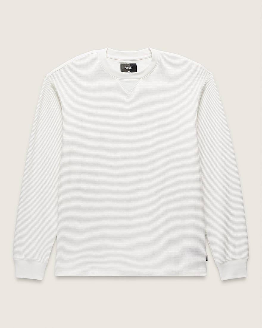 Navigate Long Sleeve Thermal VANS Cream White FLATLAY