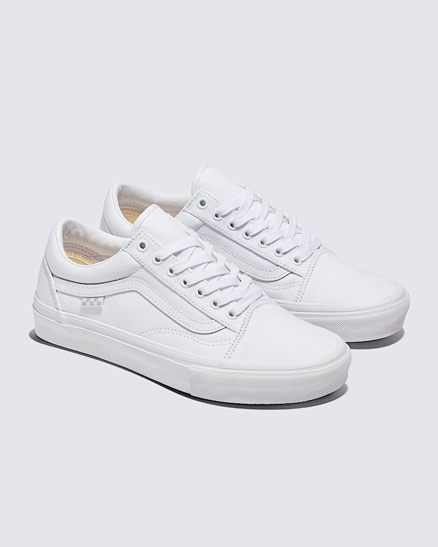 Skate Old Skool Shoe VANS True White ALT1