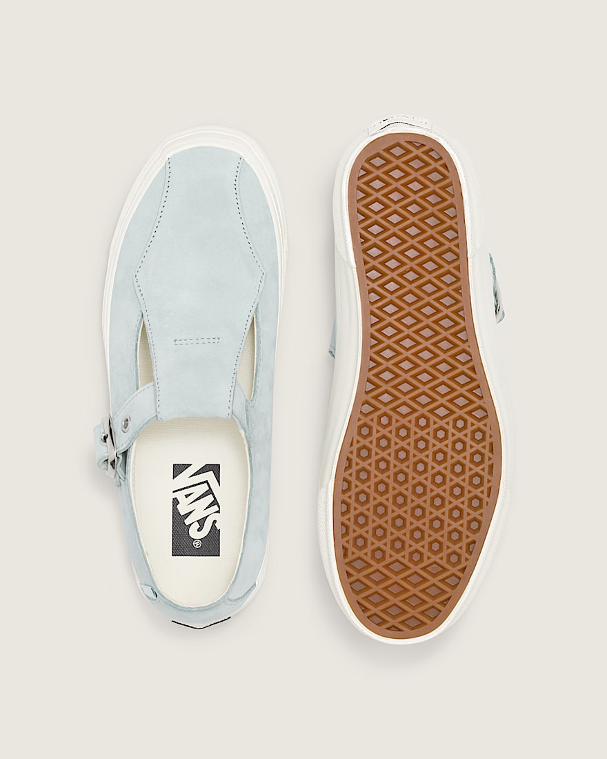 Premium Mary Jane Suede Shoe VANS Spa Blue ALT2