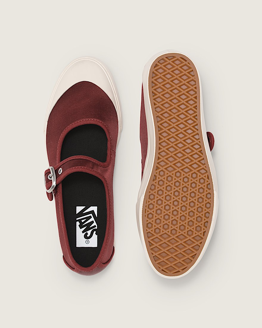 Premium Mary Jane Lowpro Shoe VANS Madder Red Brown ALT2