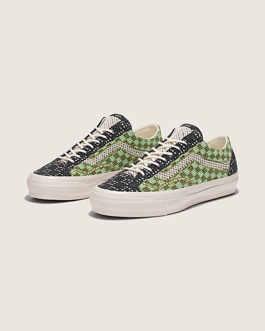 OTW Old Skool 36 Engineered Knit VANS Tap Shoe Green ALT1