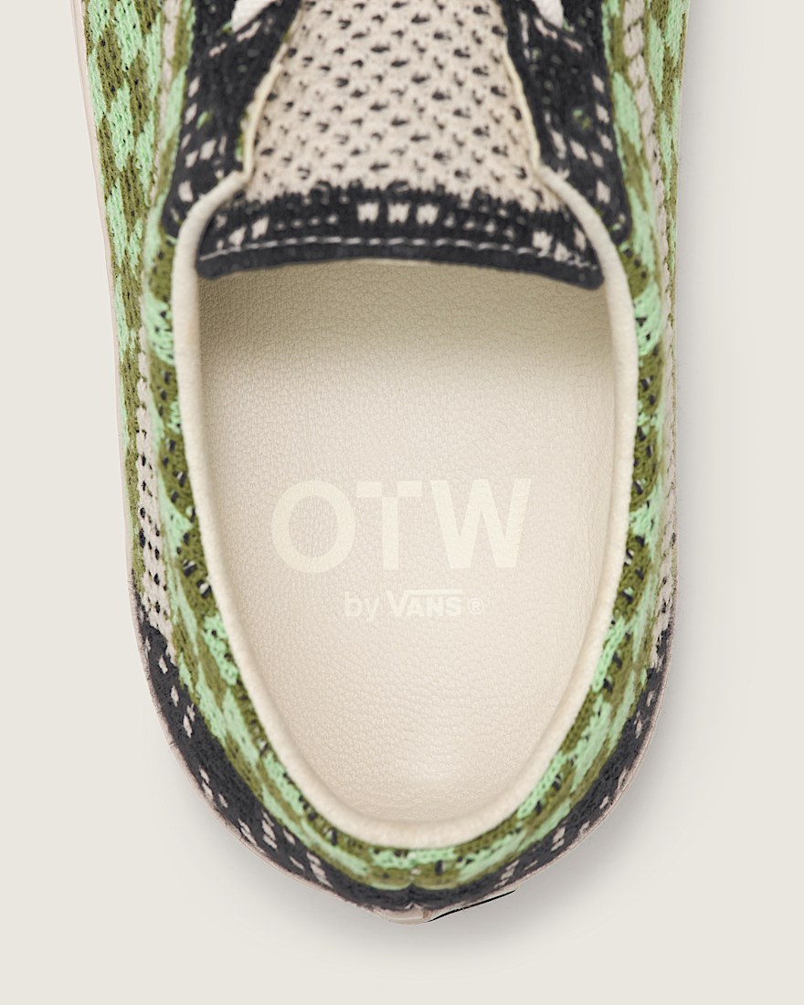 OTW Old Skool 36 Engineered Knit VANS Tap Shoe Green ALT4