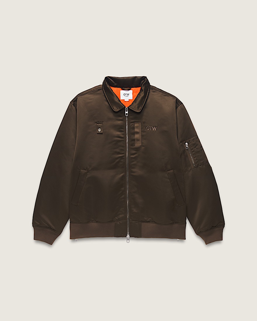 OTW Satin Bomber Jacket - 1